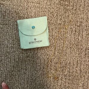 Grace wear gold necklace